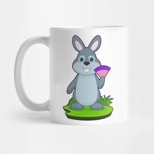 Rabbit Hand fan Mug